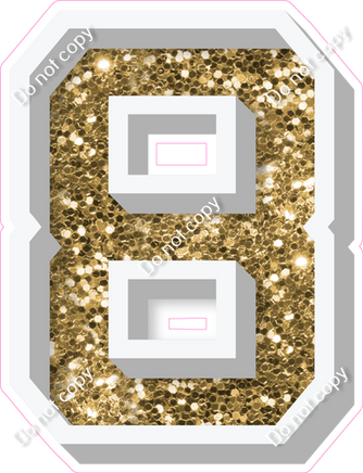 VA 18" Individuals - Gold Sparkle 8