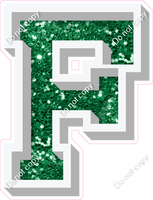VA 18" Individuals - Green Sparkle F