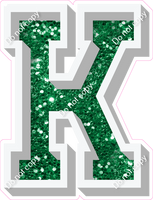 VA 18" Individuals - Green Sparkle K