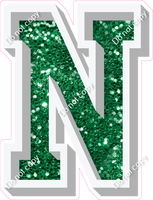 VA 18" Individuals - Green Sparkle N