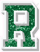VA 18" Individuals - Green Sparkle R