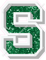 VA 18" Individuals - Green Sparkle S