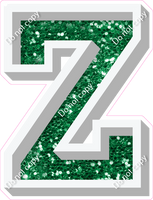 VA 18" Individuals - Green Sparkle Z