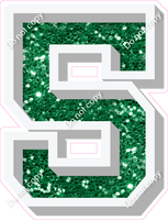 VA 18" Individuals - Green Sparkle 5
