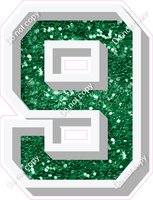 VA 18" Individuals - Green Sparkle 9