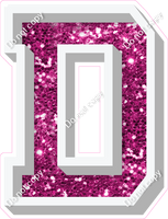 VA 18" Individuals - Hot Pink Sparkle D