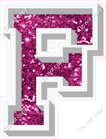 VA 18" Individuals - Hot Pink Sparkle F