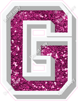 VA 18" Individuals - Hot Pink Sparkle G