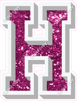 VA 18" Individuals - Hot Pink Sparkle H