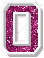 VA 18" Individuals - Hot Pink Sparkle O