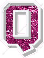 VA 18" Individuals - Hot Pink Sparkle Q