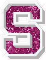 VA 18" Individuals - Hot Pink Sparkle S