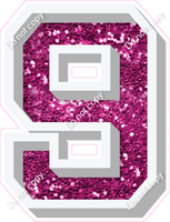 VA 18" Individuals - Hot Pink Sparkle 9