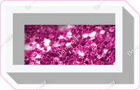 VA 18" Individuals - Hot Pink Sparkle Dash