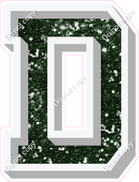 VA 18" Individuals - Hunter Green Sparkle D