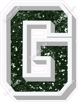 VA 18" Individuals - Hunter Green Sparkle G