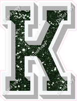 VA 18" Individuals - Hunter Green Sparkle K