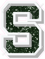 VA 18" Individuals - Hunter Green Sparkle S