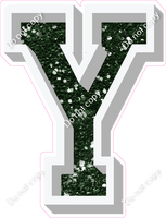 VA 18" Individuals - Hunter Green Sparkle Y