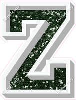 VA 18" Individuals - Hunter Green Sparkle Z