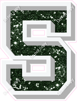 VA 18" Individuals - Hunter Green Sparkle 5