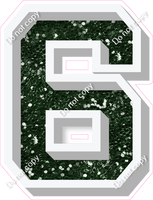 VA 18" Individuals - Hunter Green Sparkle 6