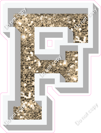 VA 18" Individuals - Khaki Sparkle F