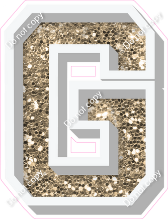 VA 18" Individuals - Khaki Sparkle G