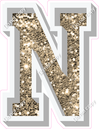 VA 18" Individuals - Khaki Sparkle N