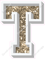 VA 18" Individuals - Khaki Sparkle T