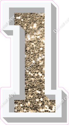 VA 18" Individuals - Khaki Sparkle 1