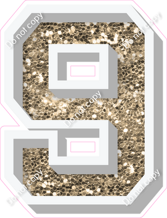 VA 18" Individuals - Khaki Sparkle 9