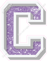 VA 18" Individuals - Lavender Sparkle C