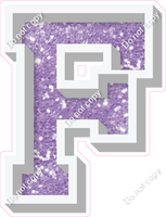 VA 18" Individuals - Lavender Sparkle F