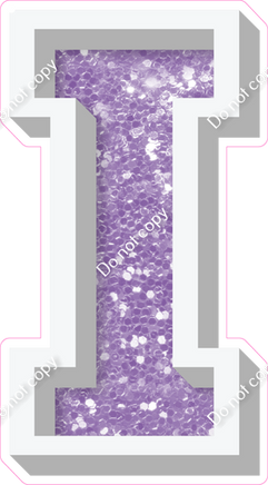 VA 18" Individuals - Lavender Sparkle I