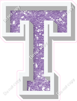 VA 18" Individuals - Lavender Sparkle T