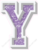 VA 18" Individuals - Lavender Sparkle Y