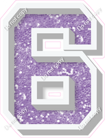 VA 18" Individuals - Lavender Sparkle 6