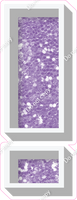 VA 18" Individuals - Lavender Sparkle !
