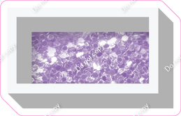 VA 18" Individuals - Lavender Sparkle Dash