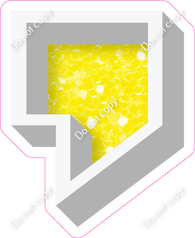 VA 18" Individuals - Lemon Sparkle Apostrophe