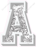 VA 18" Individuals - Light Silver Sparkle A