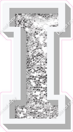 VA 18" Individuals - Light Silver Sparkle I