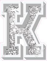 VA 18" Individuals - Light Silver Sparkle K