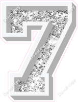 VA 18" Individuals - Light Silver Sparkle 7