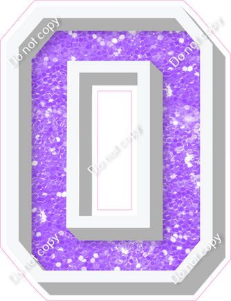 VA 18" Individuals - Lilac Sparkle O