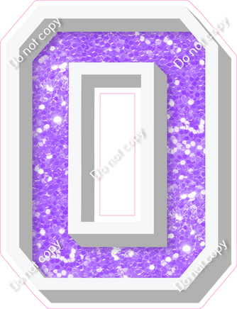 VA 18" Individuals - Lilac Sparkle
