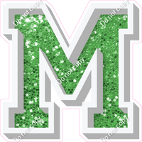 VA 18" Individuals - Lime Green Sparkle M