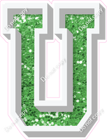 VA 18" Individuals - Lime Green Sparkle U