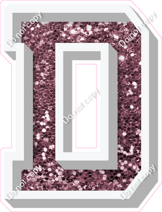 VA 18" Individuals - Mauve Sparkle D